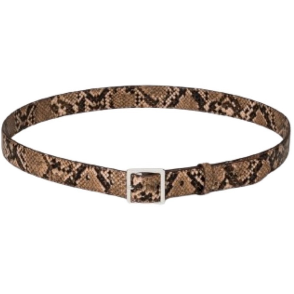 a New Day Women's Skinny Exotic Snake Belt Size OS